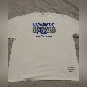 Dallas Mavericks NBA Playoffs Adult 3XL Shirt New